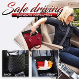 Car Seat Storage and Handbag Holding Net Car Net Pocket Handbag Holder Hanging Storage Bag Between Car Seats