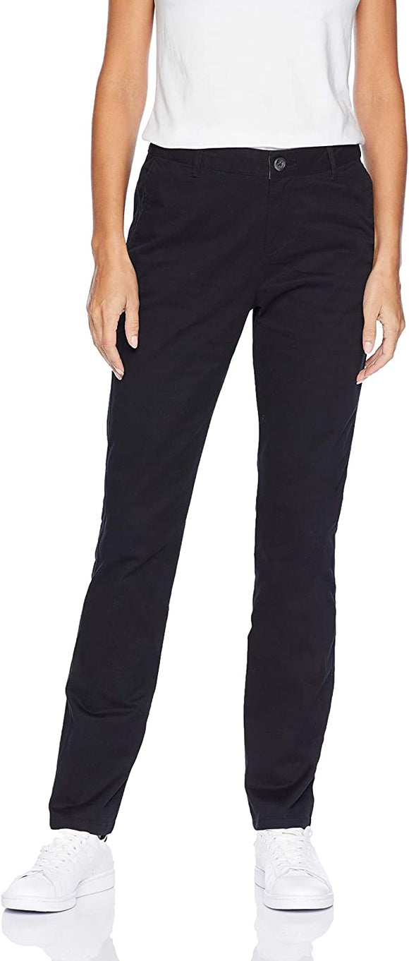 Women's Straight-Fit Stretch Twill Chino Pant