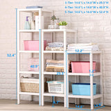 IOTXY Bathroom 3-Tier Towel Shelves, 100% All Solid Wood Storage Rack, Shower Room Floor Shelf, Multifunctional Organizer, Easy Assembly (2nd Generation), White