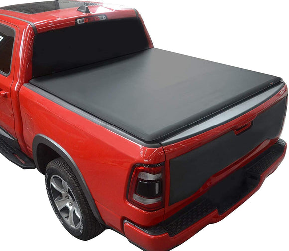 KSCPRO Truck Bed Tonneau Covers Soft Roll Up fits 2014-2018 Chevy Silverado/GMC Sierra 1500 | 2019 Legacy/Limited Only ; 2015-2019 2500HD 3500HD,Fleetside 6'7'' Bed