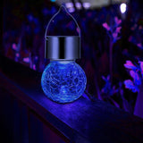 Hanging Solar Glass Ball Lights(4PCS)