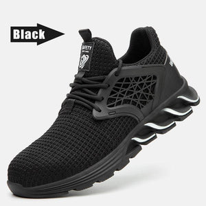 Unisex Comfy Steel Toe Safety Shoes