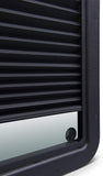 Lippert Components 786037 Thin Shade Ready RV Window Shade for Prepped LCI Entry Doors, Black