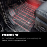 Husky Liners 99001 Black Weatherbeater Front & 2nd Seat Floor Liners Fits 2009-2018 Dodge Ram 1500 Crew Cab, 2019 Dodge Ram 1500 Classic Crew Cab, 2010-2018 Dodge Ram 2500/3500 Crew Cab