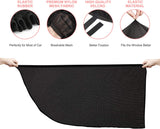Car Sun Window Shade - Car Window Bug Screen-Window Sunshades Breathable Mesh Baby Car Rear, Protect Kids from Sun Glare and UV Rays-Rear Side Car Shade Fits Most Cars (2 Pack)