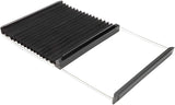 Lippert Components 786037 Thin Shade Ready RV Window Shade for Prepped LCI Entry Doors, Black