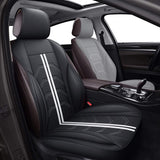 AOOG Leather Car Seat Covers, Universal Non-Slip Vehicle Cushion Cover for Cars SUV Pick-up Truck, Leatherette Automotive Vehicle Cushion Cover Waterproof Protectors Interior Accessories,Driver's Seat