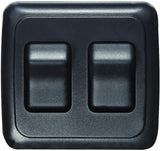 RV Designer S631, Contoured Wall Switch, Includes Base and Bezel, Single, On / Off, SPST, Brown, DC Electrical