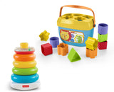 Rock-a-Stack and Baby's First Blocks Bundle [Amazon Exclusive]