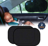 EcoNour Car Shades for Side Windows Baby | Complete Sun Protection Car Window Covers for Privacy Blackout | UV Protection Baby Sunshade for Car Window | Car Back Shade Blocks Sun Glare 20x12 (4 Pack)