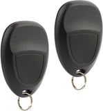 Car Key Fob Keyless Entry Remote fits Chevy Silverado Traverse Equinox Avalanche/GMC Sierra/Pontiac Torrent/Saturn Outlook Vue (OUC60270, OUC60221), Set of 2