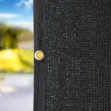 CAMWINGS RV Awning Privacy Screen Sun Shade Panel Kit Sunblock Shade Drop 10 x 10ft, Black