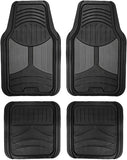 FH Group F11313GRAY Rubber Floor Mat (Gray Full Set Trim to Fit Mats)