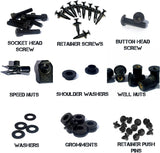 Complete Motorcycle Fairing Bolt Kit For Suzuki GSX-R600 / GSX-R750 2008-2010 Body Screws, Fasteners, and Hardware