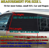 Car Window Sun Shade - 2 Pack Breathable Mesh Car Rear Side Window Shade Sunshade UV Protection for Baby Family Pet, Mosquito Net Curtains Fit for Most(95%) of Cars, Cover Full Window