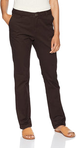 Women's Straight-Fit Stretch Twill Chino Pant