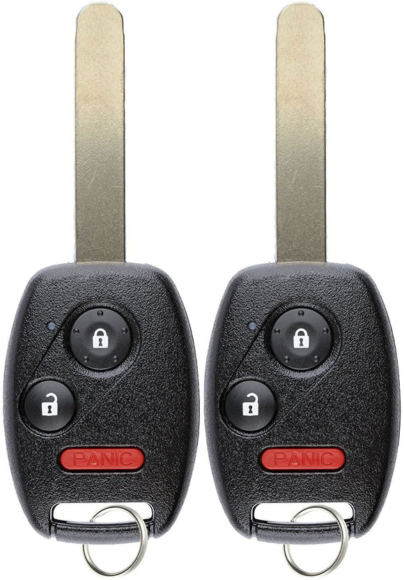 KeylessOption Keyless Entry Remote Control Car Key Fob Replacement for CWTWB1U545 (Pack of 2)