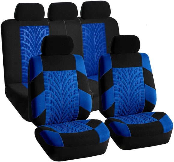 FH Group FB071BLUE115 Car Seat Cover (Travel Master Airbag and Split Bench Compatible Blue)