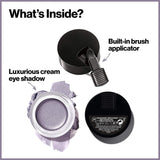 Colorstay Creme Eye Shadow, Longwear Blendable Matte or Shimmer Eye Makeup with Applicator Brush in Bronze Brown, Caramel (710)
