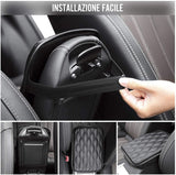 Seven Sparta Universal Center Console Cover for Most Vehicle, SUV, Truck, Car, Waterproof Armrest Cover Center Console Pad, Car Armrest Seat Box Cover Protector (Black)