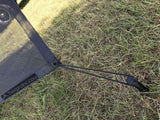 Tentproinc RV Awning Sun Shade 8'X15'3'' Black Mesh Screen Sunshade UV Blocker Complete Kits - 3 Years Limited Warranty