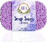 Aira Soap Saver - Soap Dish & Soap Holder Accessory - BPA Free Shower & Bath Soap Holder - Drains Water, Circulates Air, Extends Soap Life - Easy to Clean, Fits All Soap Dish Sets - Seaside Fish