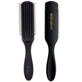 Classic Styling Brush 5 Row D14 – Hair Brush for Separating, Shaping & Defining Curls - Blow-Drying, Styling & Detangling Brush – Black