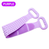 Silicone Bath Towel Back Scrubber