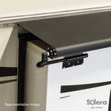 Solera Black Slide Topper Awning - 12' (11'7" Fabric)