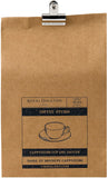 Royal Doulton Coffee Studio 9 OZ Cappuccino Cup & Saucer Set, Gray