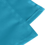 Utopia Home [24 Pack] Cloth Napkins 17 by 17 Inches, 100% Polyester Caribbean Blue Dinner Napkins with Hemmed Edges, Washable Napkins Ideal for Parties, Weddings and Dinners