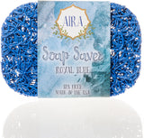 Aira Soap Saver - Soap Dish & Soap Holder Accessory - BPA Free Shower & Bath Soap Holder - Drains Water, Circulates Air, Extends Soap Life - Easy to Clean, Fits All Soap Dish Sets - Seaside Fish