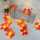 Maple Leaves String Lights