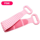 Silicone Bath Towel Back Scrubber